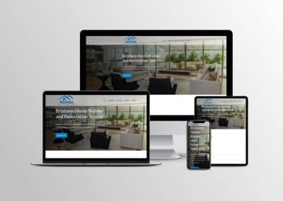 Brisbane Home Builder Business Web Design by Digital Forest