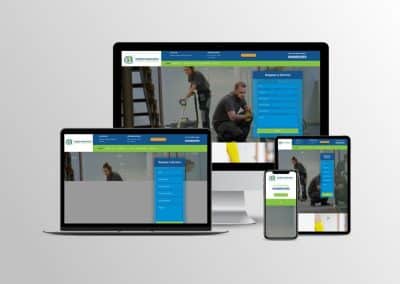 Website Design Brisbane for Cleaning Service Company